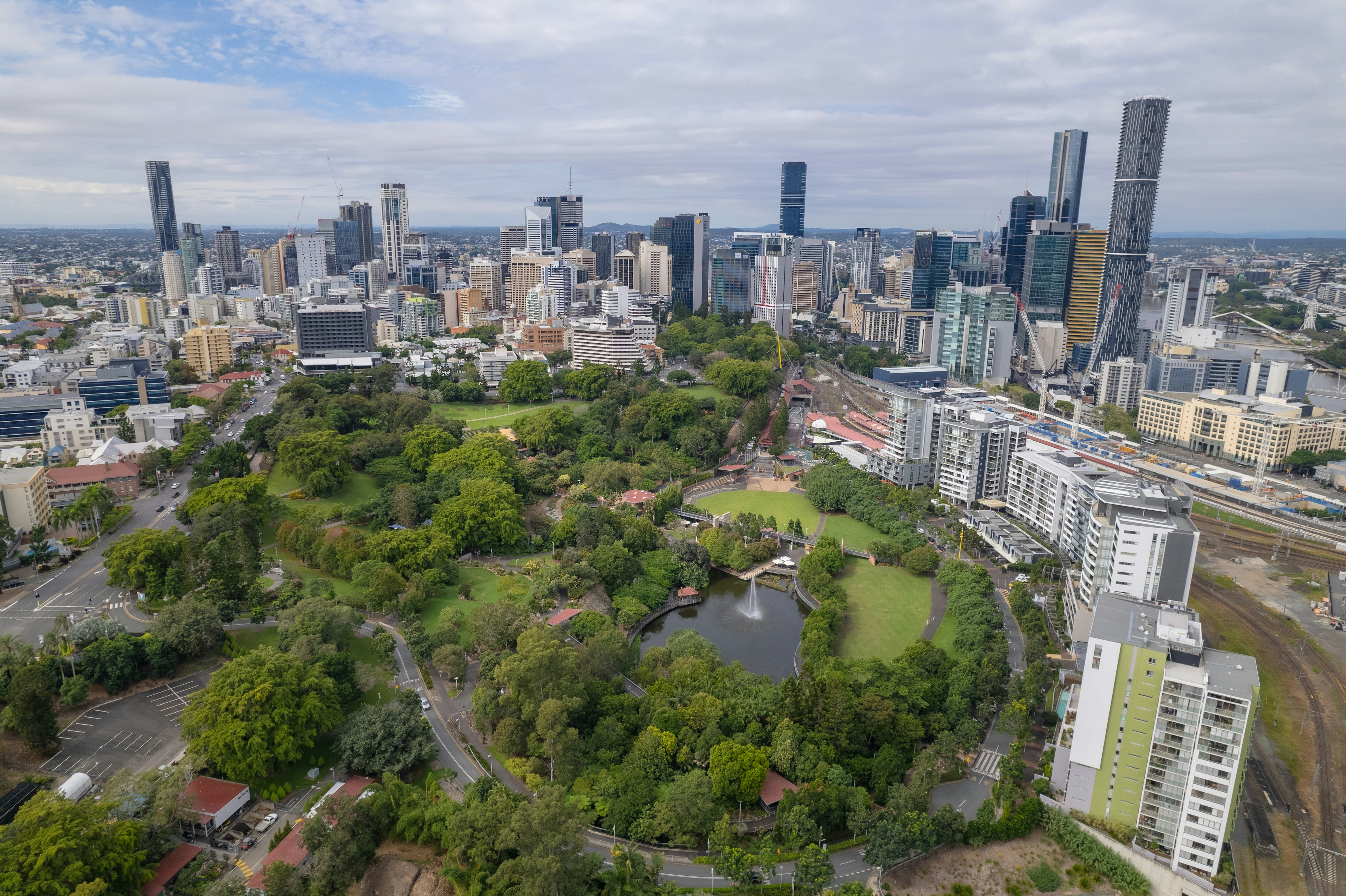 Brisbane city skyline